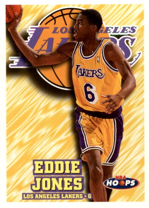 NBA 1997-98 Hoops - No 78 - Eddie Jones