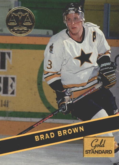 NHL 1994 Signature Rookies Gold Standard - No. 79 - Brad Brown