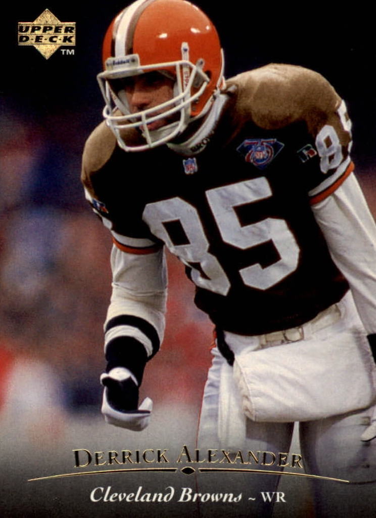 NFL 1995 Upper Deck - No 79 - Derrick Alexander