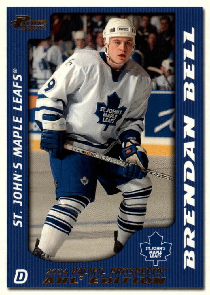 NHL 2003-04 Pacific AHL Prospects Gold - No 80 - Brendan Bell