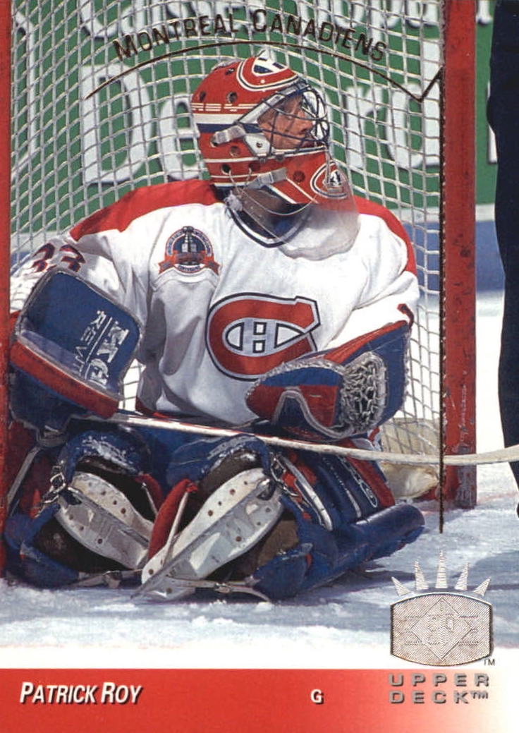 NHL 1993 / 94 Upper Deck SP Inserts - No 81 - Patrick Roy