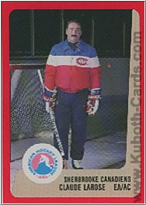NHL 1988-89 ProCards AHL - No 282 - Claude Larose