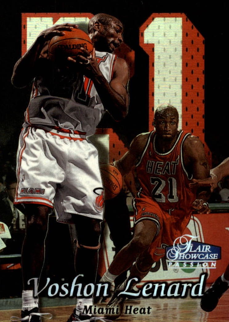 NBA 1998 / 99 Flair Showcase Row 2 - No 82 - Voshon Lenard