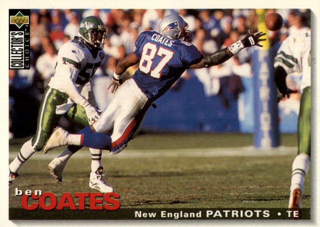 NFL 1995 Collector's Choice - No 82 - Ben Coates
