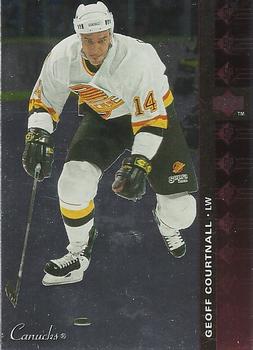 NHL 1994 / 95 Upper Deck SP Inserts - No SP-82 - Geoff Courtnall