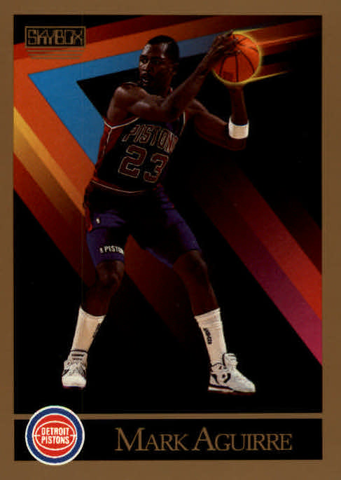 NBA 1990-91 SkyBox - No 82 - Mark Aguirre