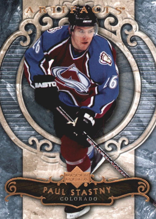 NHL 2007-08 Artifacts - No 82 - Paul Stastny