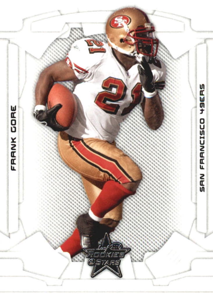 NFL 2008 Leaf Rookies and Stars - No 83 - Frank Gore