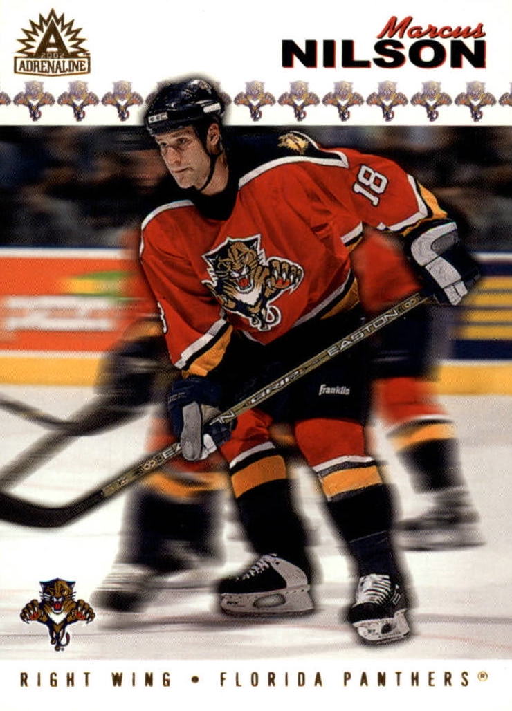 NHL 2001-02 Pacific Adrenaline - No 84 - Marcus Nilson