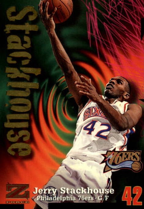NBA 1997-98 Z-Force - No. 84 - Jerry Stackhouse