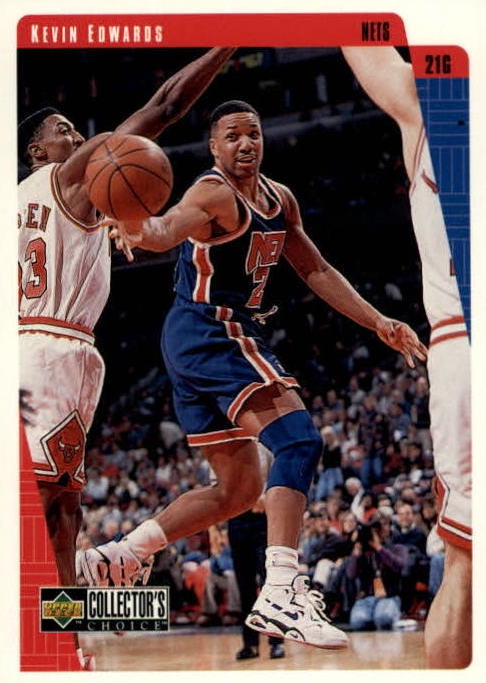 NBA 1997-98 Collector's Choice - No 85 - Kevin Edwards