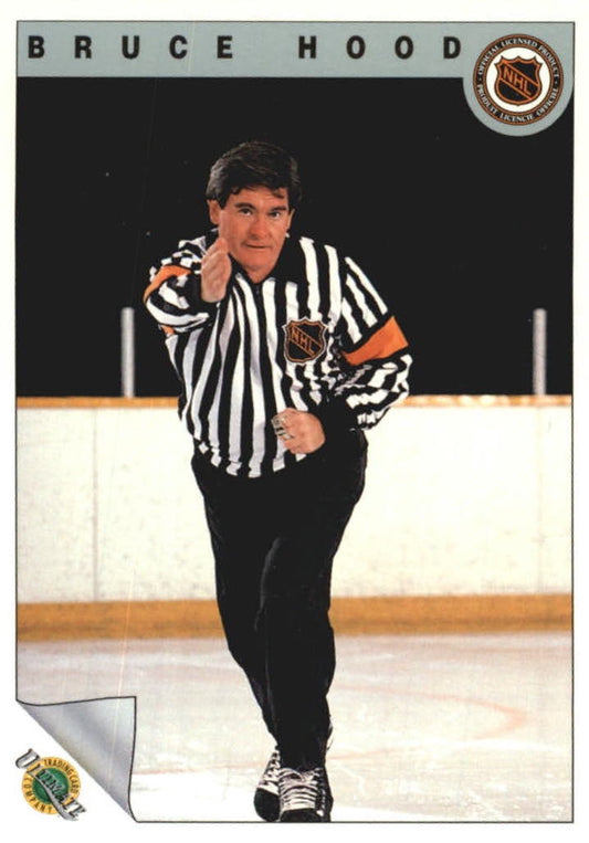 NHL 1991-92 Ultimate Original Six - No 86 - Bruce Hood