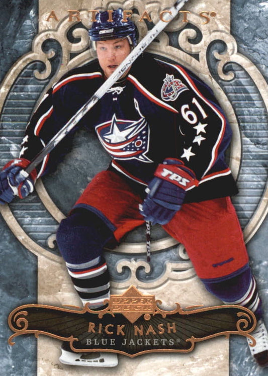 NHL 2007-08 Artifacts - No 86 - Rick Nash