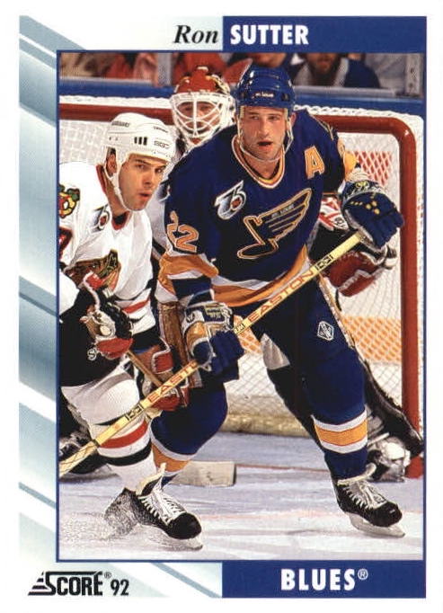 NHL 1992/93 Score - No 86 - Ron Sutter