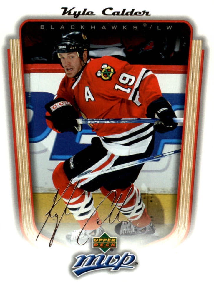 NHL 2005-06 Upper Deck MVP - No. 88 - Kyle Calder