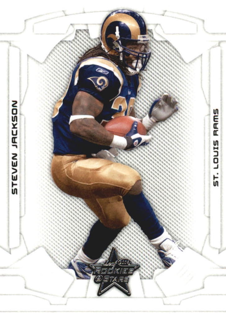 NFL 2008 Leaf Rookies and Stars - No 89 - Steven Jackson