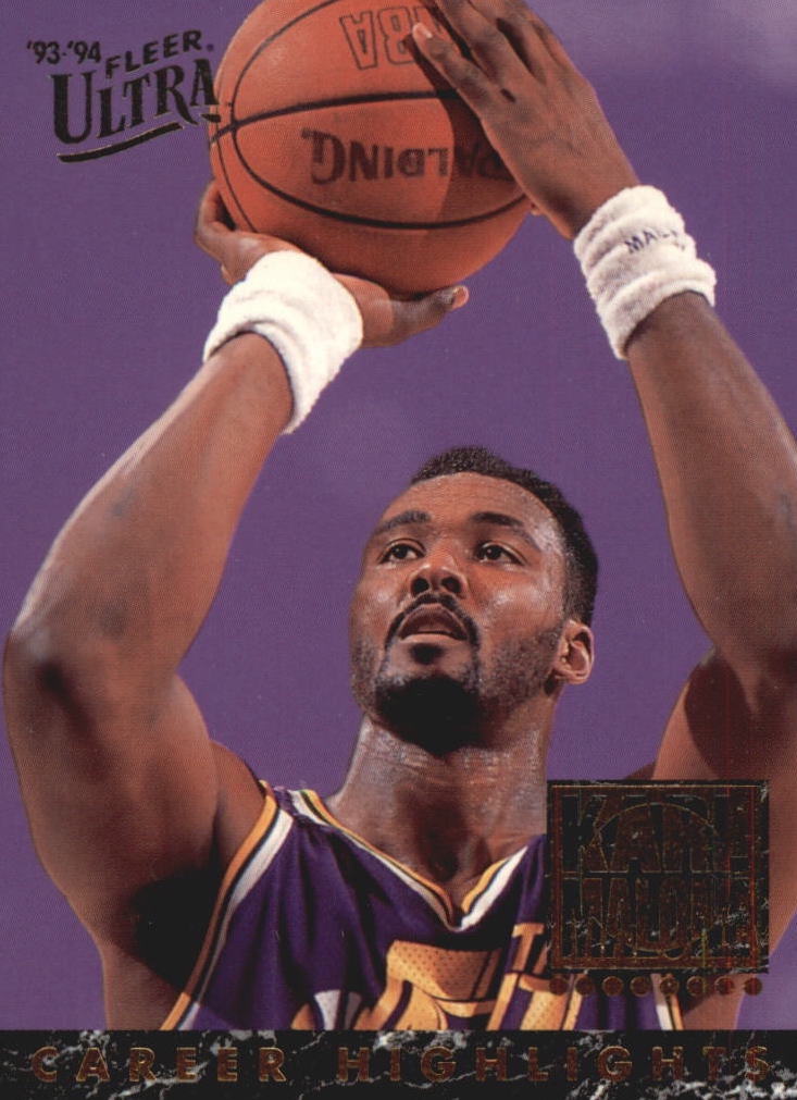 NBA 1993-94 Ultra Karl Malone - No 8 - Karl Malone