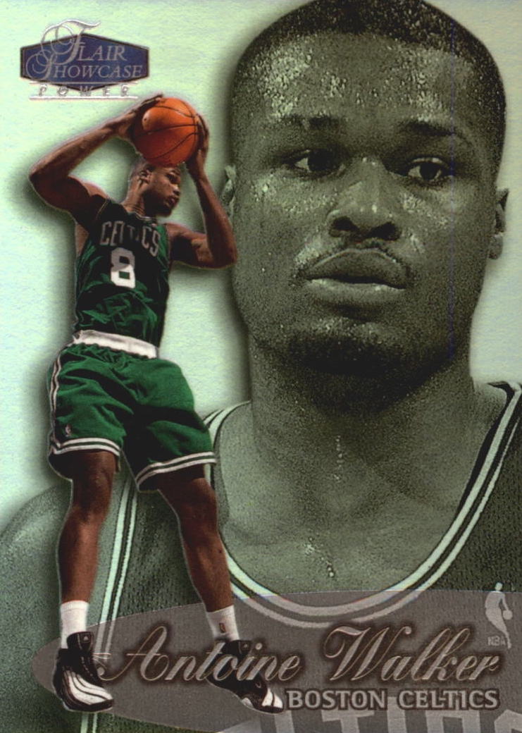 NBA 1998 / 99 Flair Showcase Row 3 - No 8 - Antoine Walker