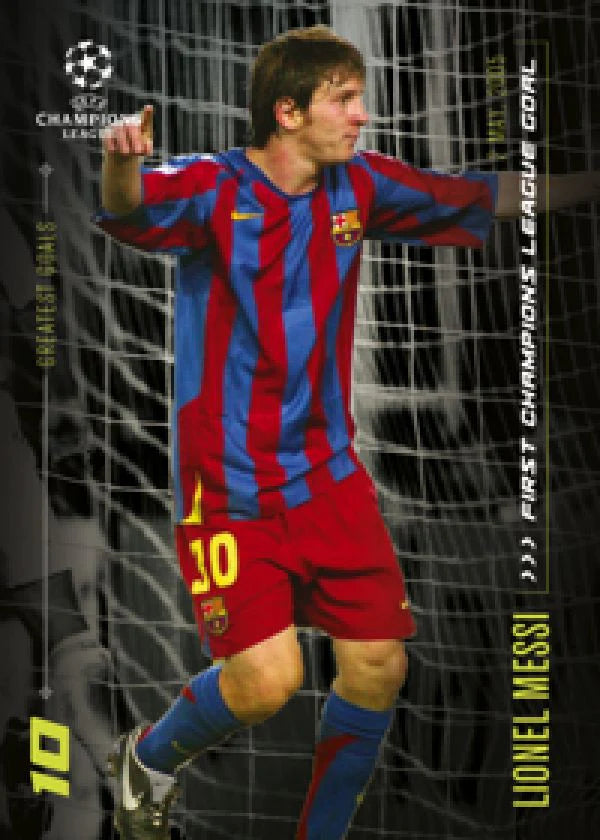 Fussball 2021 Topps UEFA Champions League Designed by Lionel Messi - Lionel Messi
