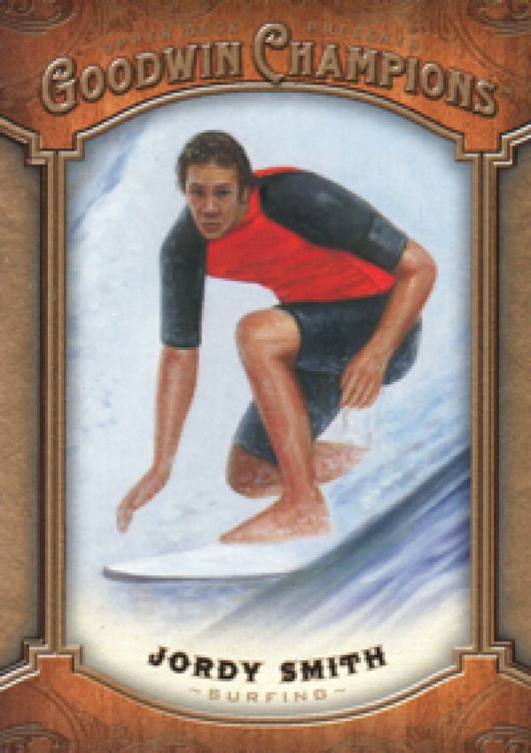 M 2014 Upper Deck Goodwin Champions - No 25 - Jordy Smith