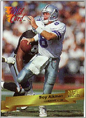 NFL 1993 Wild Card - No  86 - Troy Aikman