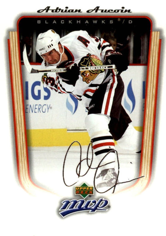 NHL 2005-06 Upper Deck MVP - No 90 - Adrian Aucoin
