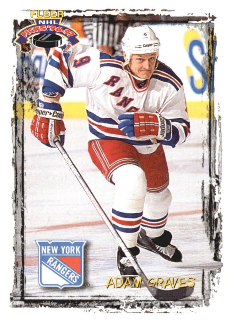 NHL 1996 / 97 Fleer Picks - No 90 - Adam Graves