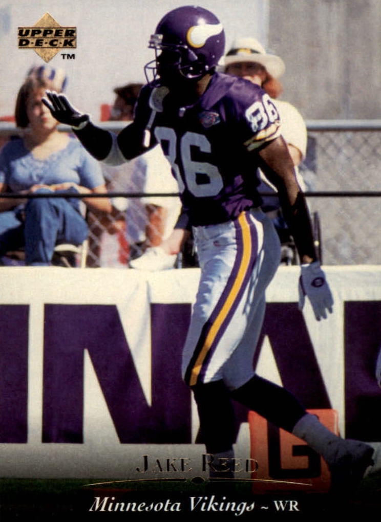 NFL 1995 Upper Deck - No 92 - Jake Reed