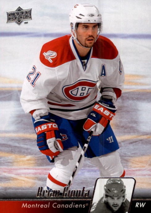 NHL 2010-11 Upper Deck - No 97 - Brian Gionta