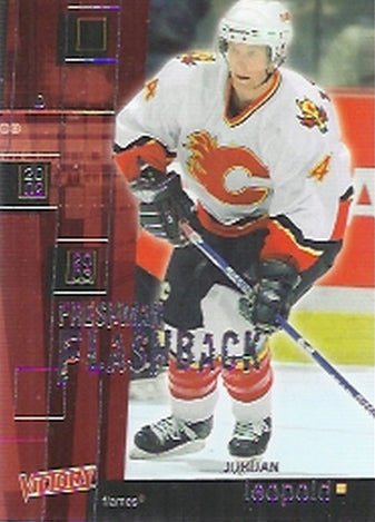 NHL 2003-04 Upper Deck Victory Freshman Flashback - No FF9 - Jordan Leopold
