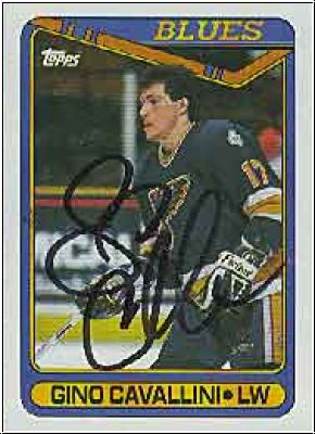 DEL 1990 Topps - No 36 - Gino Cavallini