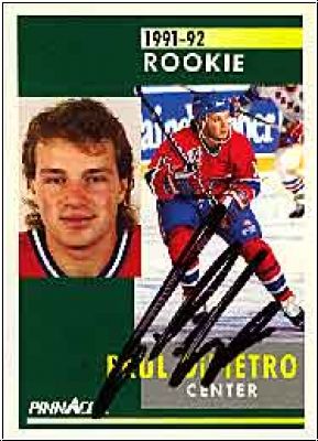 DEL 1991 Pinnacle - No 350 - Paul DiPietro