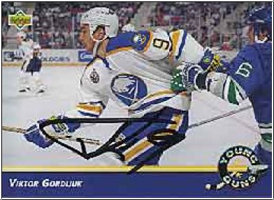 DEL 1992 / 93 Upper Deck - No 579 - Viktor Gordijuk
