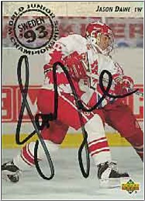 DEL 1993 / 94 Upper Deck - No 254 - Jason Dawe