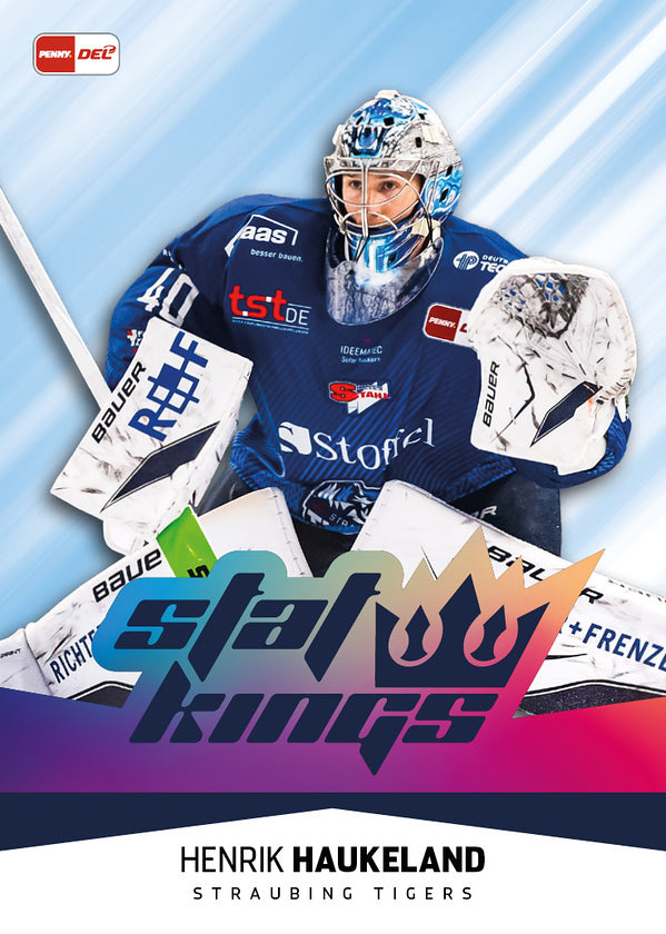 DEL 2025-26 CityPress Stat Kings - No SK15 - Henrik Haukeland