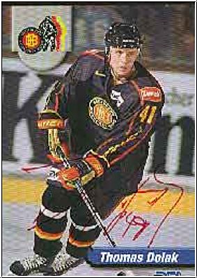 DEL 1998 / 99 No 331 - Thomas Dolak - Originalautogramm
