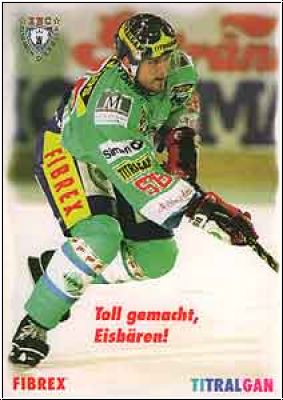 DEL 1997 / 98 Berlin Chemie - Thomas Rhodin