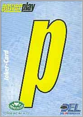 DEL 1999 / 00 No JK 1/9 - Joker Card - p