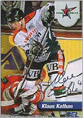 DEL 1998 / 99 No 298 - Klaus Kathan - Bronzecard - Autogramm