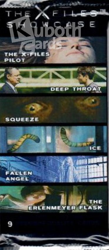 X Files 1997 Topps The X-Files Showcase Volume One - Päckchen