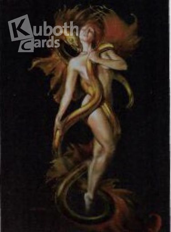 Julie Bell 1994 Cardz Fantasy Art Trading Card - komplette Sammlung mit Sammelordner