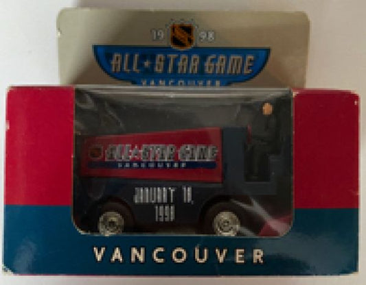 NHL 1998 Zamboni - All-Star Game Logo Vancouver