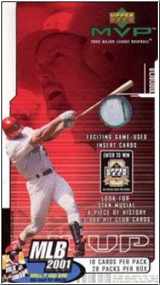 MLB 2000 Upper Deck MVP Hobby - Päckchen