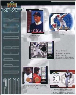 MLB 2001 Upper Deck MVP - Päckchen