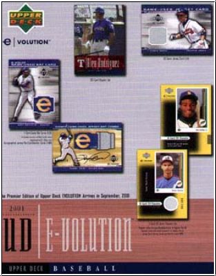MLB 2001 Upper Deck Evolution - Box
