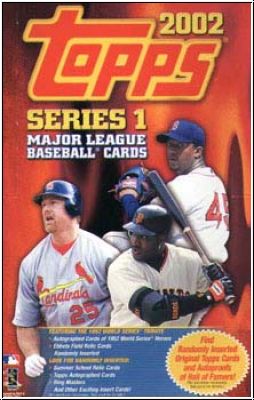 MLB 2002 Topps Serie 1 - Päckchen