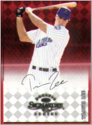 MLB 1998 Donruss Signature Autographs - No NN0 - Travis Lee
