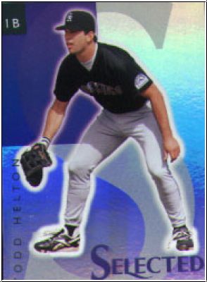 MLB 1998 Select Selected Samples - No 7 of 10 - Todd Helton