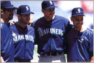 MLB 1998 Pinnacle Photo - No 1 of 18 - Seattle Mariners