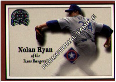 MLB 2000 Greats of the Game - No P33 - Nolan Ryan